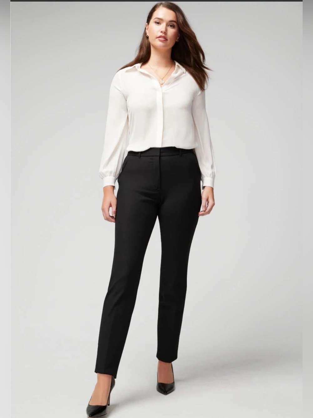 White House Black Market The Comfort Stretch Slim Ankle Trousers